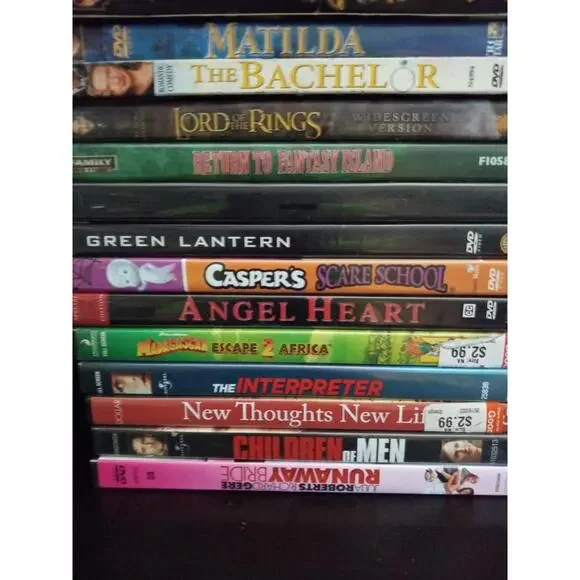 Lot Of 40 Used Action Comedy Suspense Thriller Movies DVD Estate Sale ~ Trl4#6